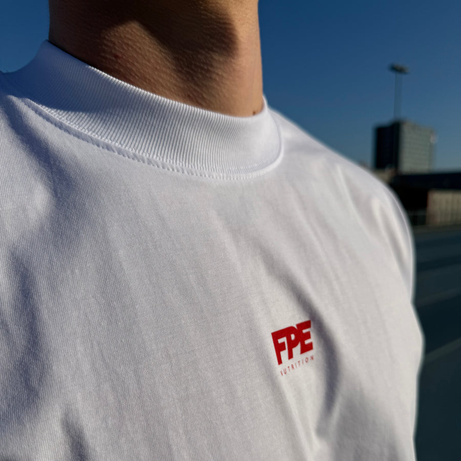 FPE Tričko | Bílá - Unisex