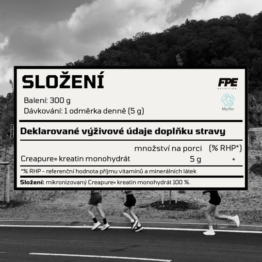 Kreatin Monohydrát 300g | Creapure®