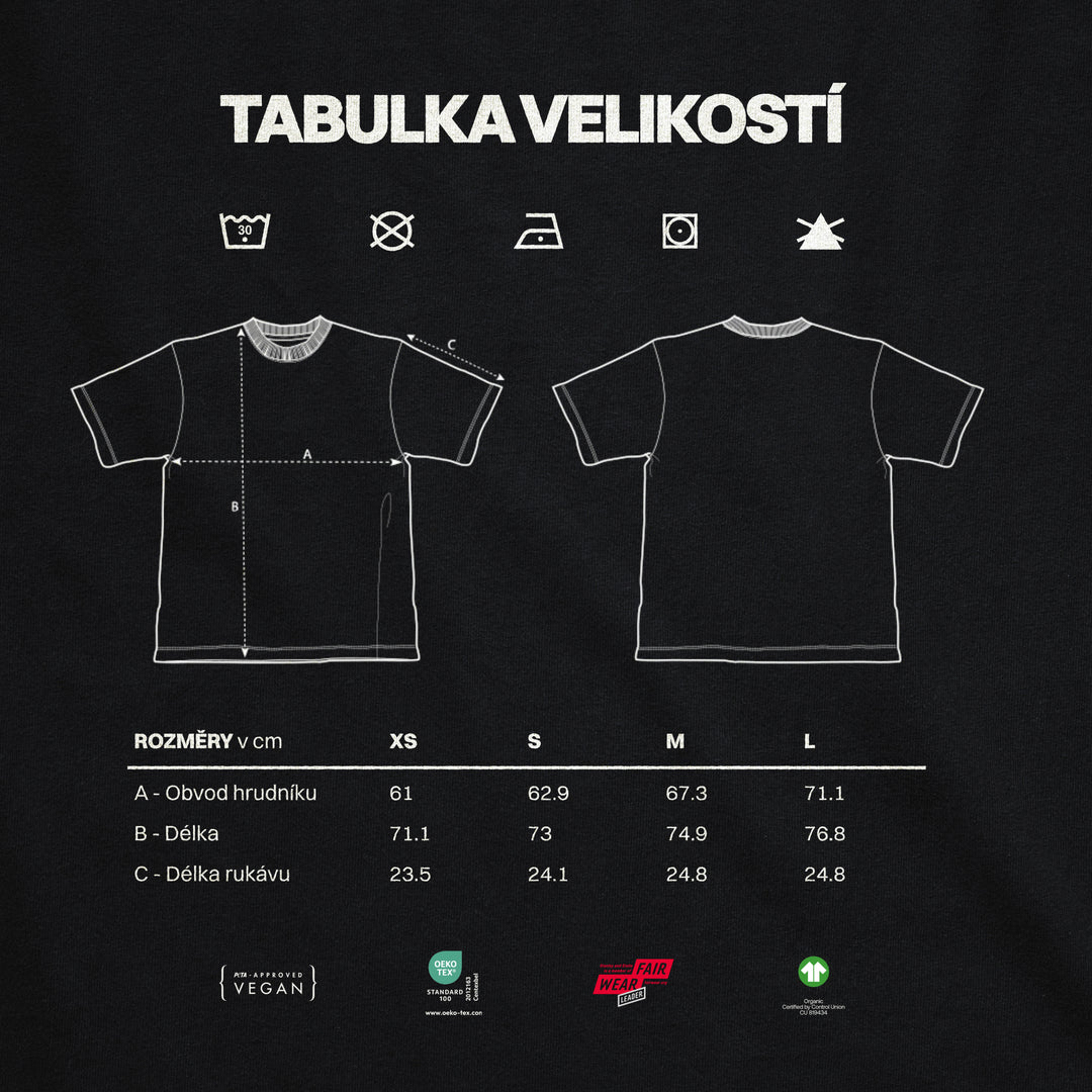 FPE Tričko | Černá - Unisex