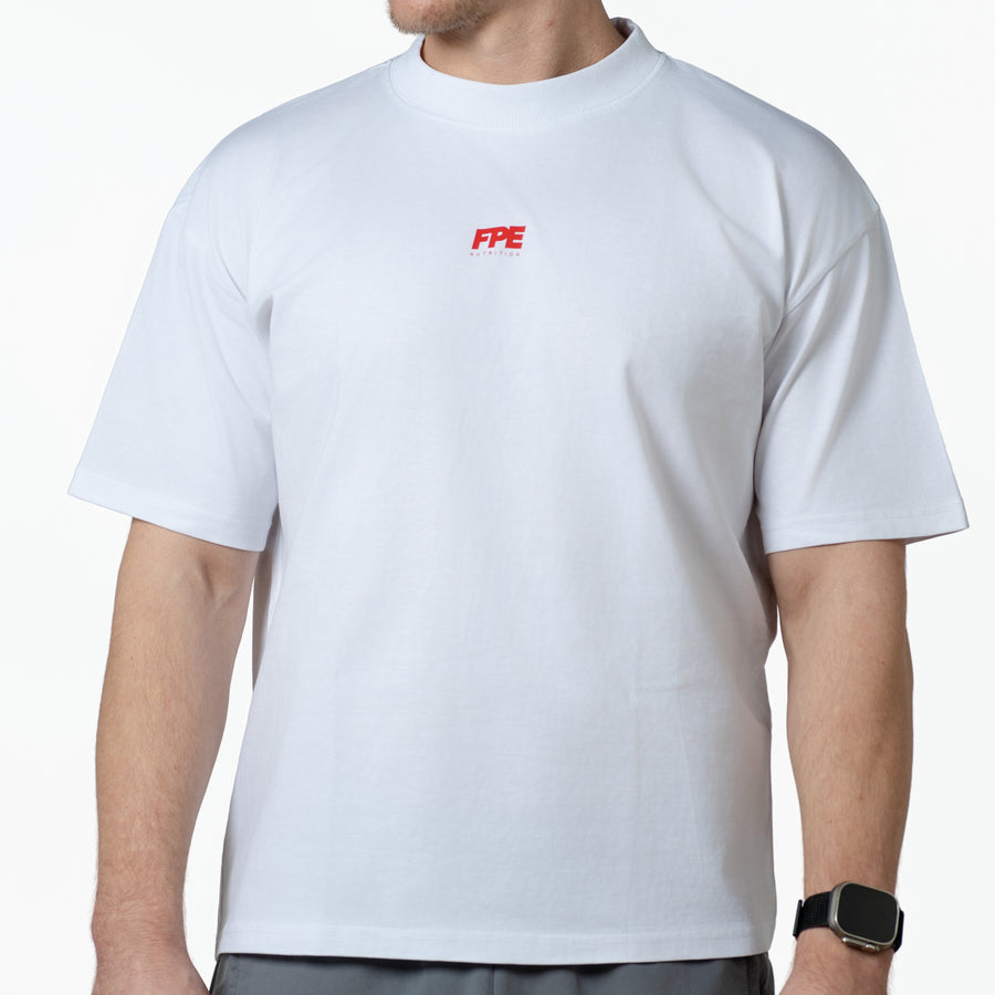 FPE Tričko | Bílá - Unisex